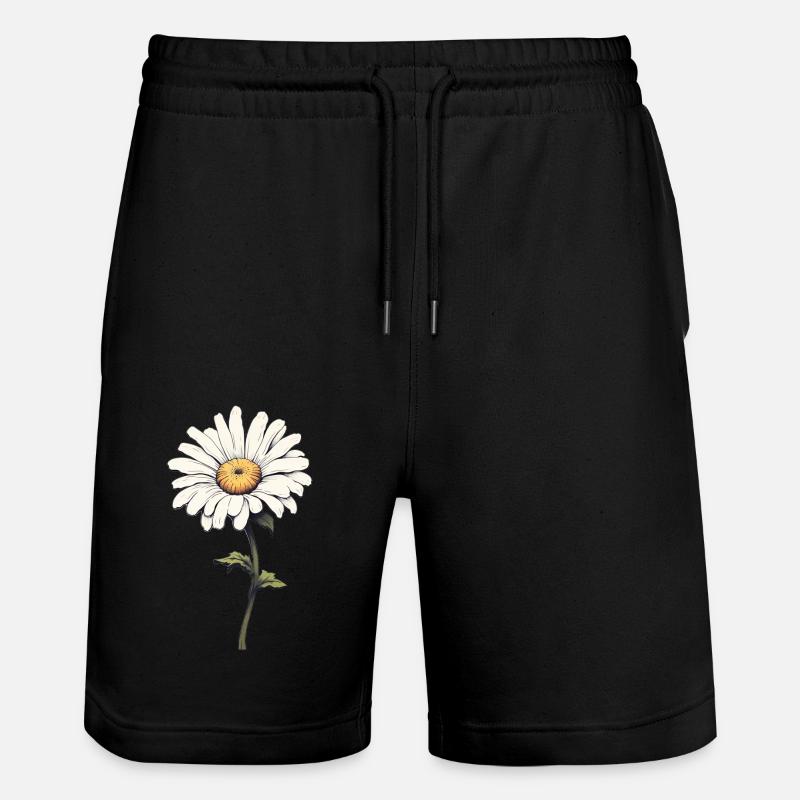 Daisy - Il m’aime ! - Short de jogging bio TRAINER Stanley/Stella unisexe - noir