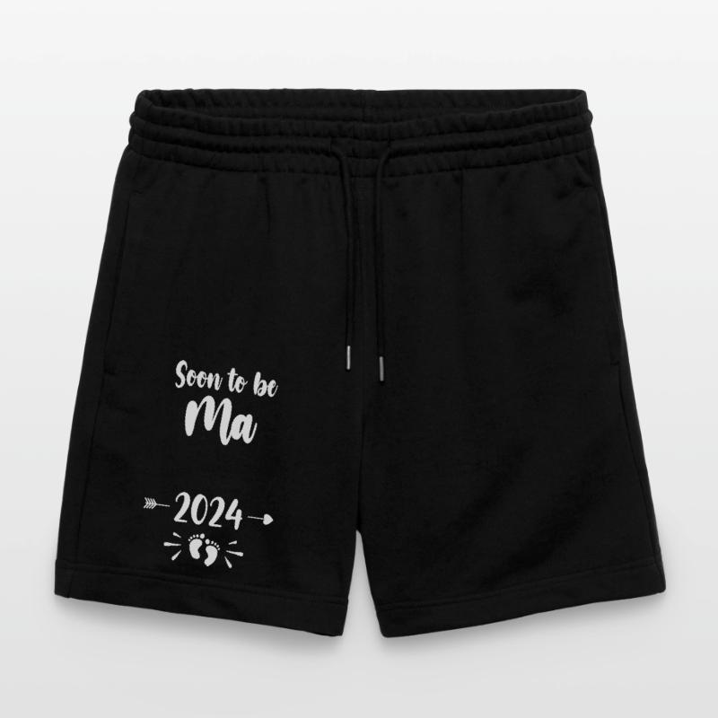 Ma wird bald Mutter 2024 Mutter schwanger Kinder Mutter Stanley/Stella Unisex Bio Joggingshorts Trainer 