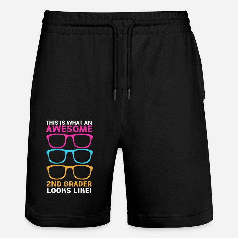 2e année - Short de jogging bio TRAINER Stanley/Stella unisexe - noir