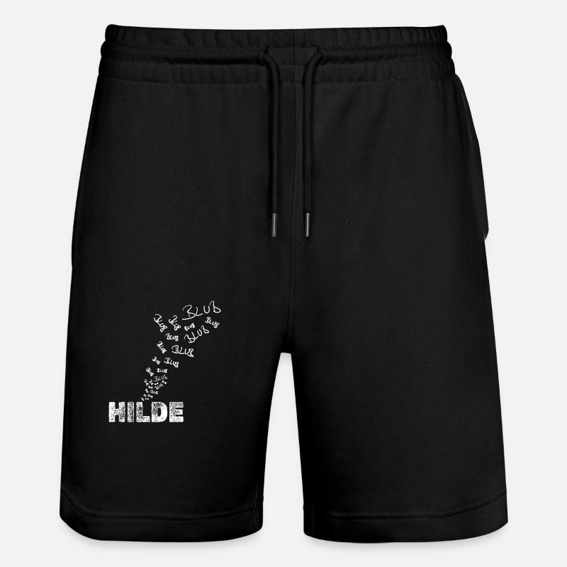 Hilde - Stanley/Stella Unisex Bio Joggingshorts Trainer  - Schwarz