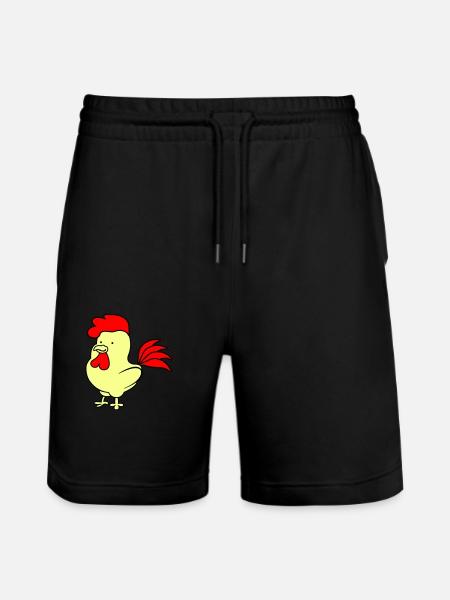 Hahn - Stanley/Stella Unisex Bio Joggingshorts Trainer  - Schwarz