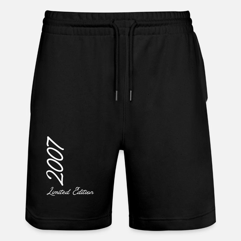 Année 2007 édition limitée - Short de jogging bio TRAINER Stanley/Stella unisexe - noir