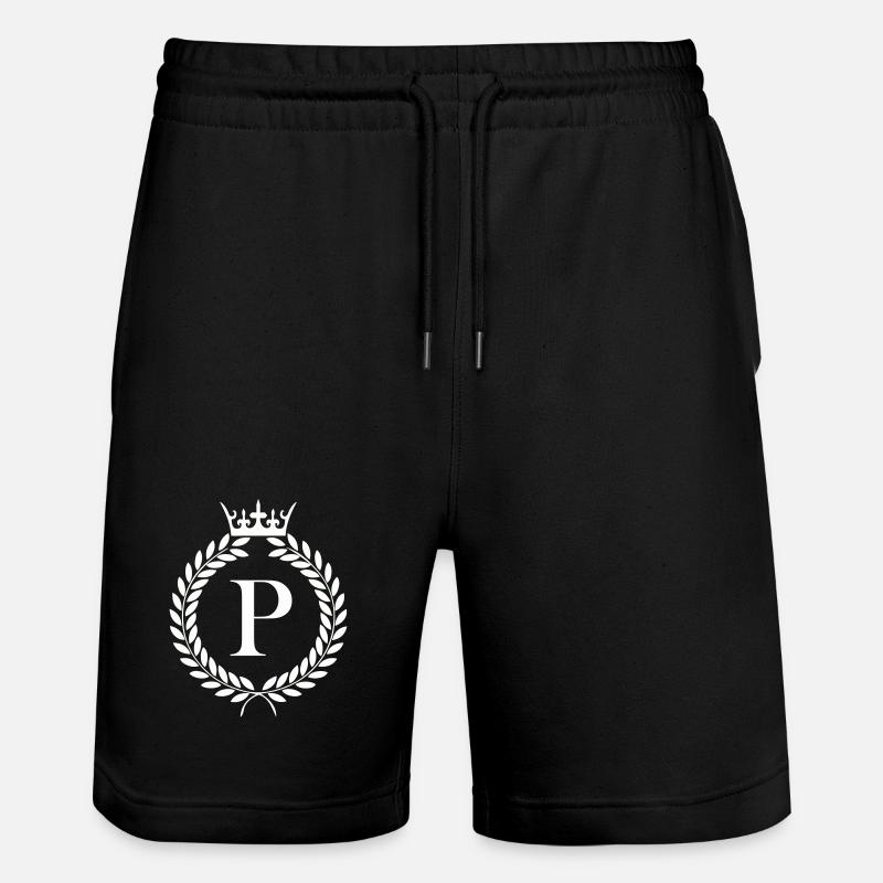 P_wappen - Short de jogging bio TRAINER Stanley/Stella unisexe - noir