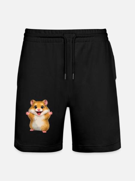 Hamster doré - Short de jogging bio TRAINER Stanley/Stella unisexe - noir