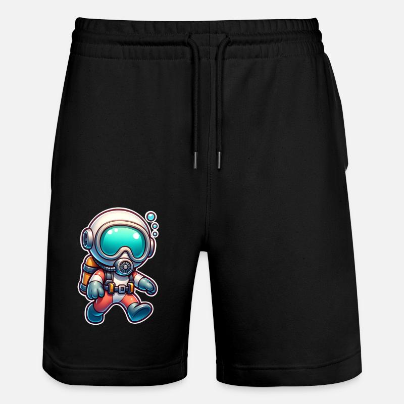 Plongeurs - Short de jogging bio TRAINER Stanley/Stella unisexe - noir