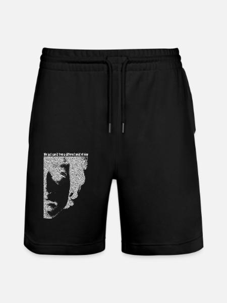 Pointilism Dylan DylanArt Jack Joblin - Stanley/Stella Trainer Unisex Organic Jogging Shorts - black