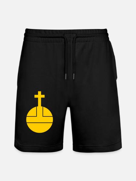 Uppland - Ekologiska joggingshorts Trainer unisex från Stanley/Stella - svart