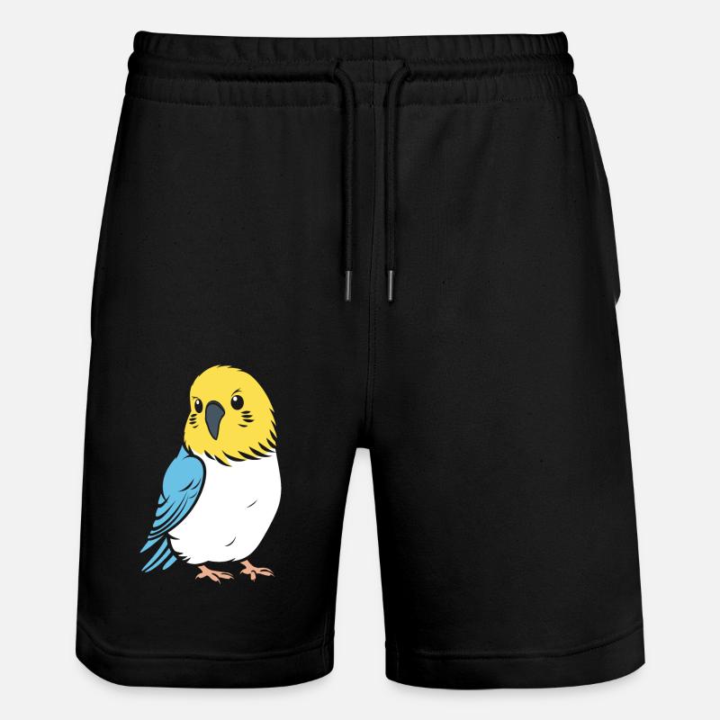 Mignonne petite perruche - Short de jogging bio TRAINER Stanley/Stella unisexe - noir
