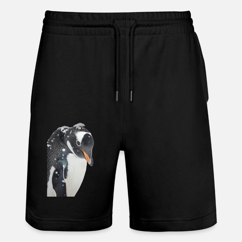 Pingouin - Short de jogging bio TRAINER Stanley/Stella unisexe - noir