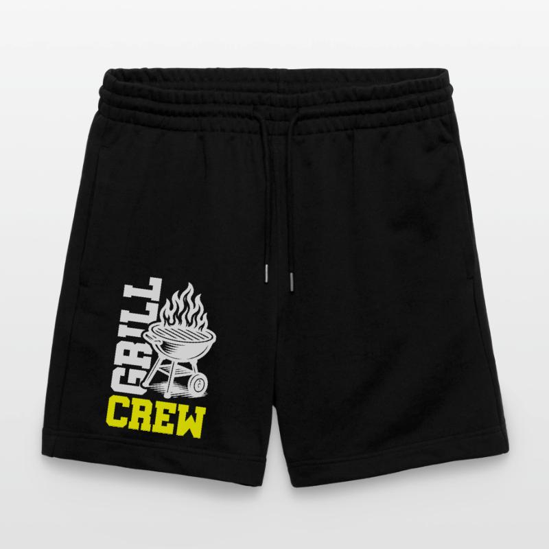 Grill Crew Stanley/Stella Trainer Unisex Organic Jogging Shorts