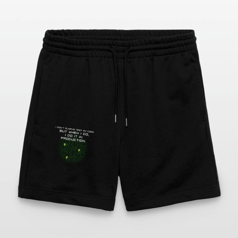 test code nerd joke proverbe pc programmeur geek i Short de jogging bio TRAINER Stanley/Stella unisexe