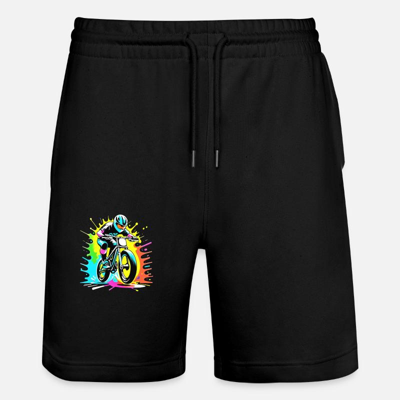 bmx - velo cyclisme - Short de jogging bio TRAINER Stanley/Stella unisexe - noir