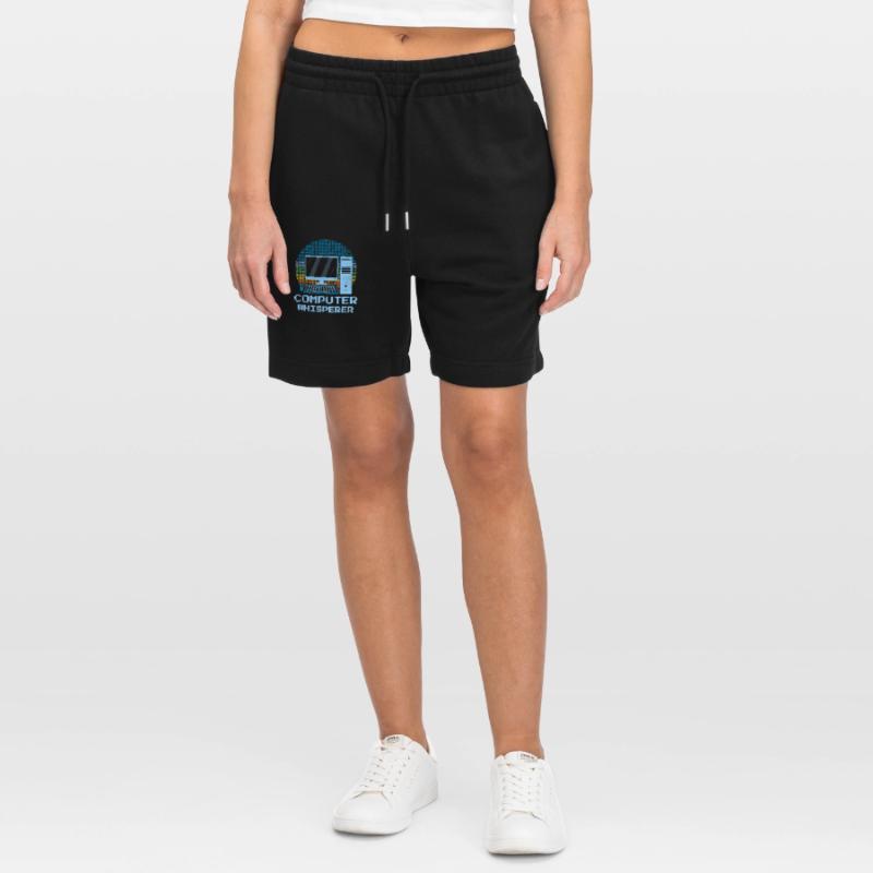 Computer Whisperer Computer Tech Support Stanley/Stella Trainer Unisex Organic Jogging Shorts