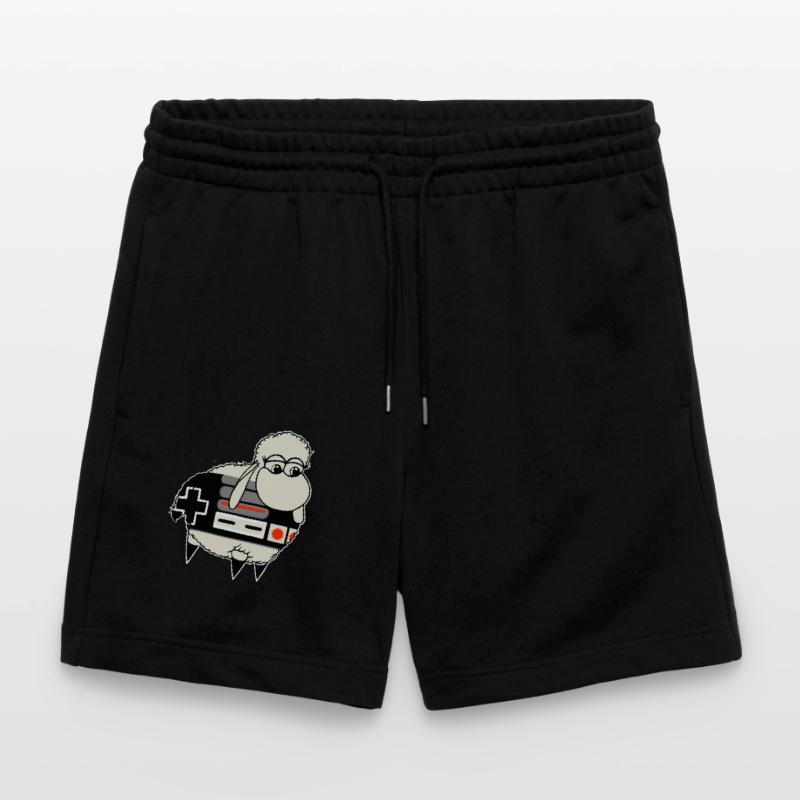 Wolly Sheepling Retro Controller Stanley/Stella Trainer Unisex Organic Jogging Shorts