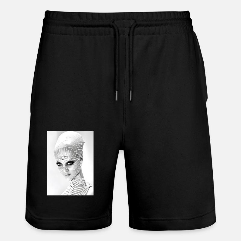 Mantidae - Short de jogging bio TRAINER Stanley/Stella unisexe - noir