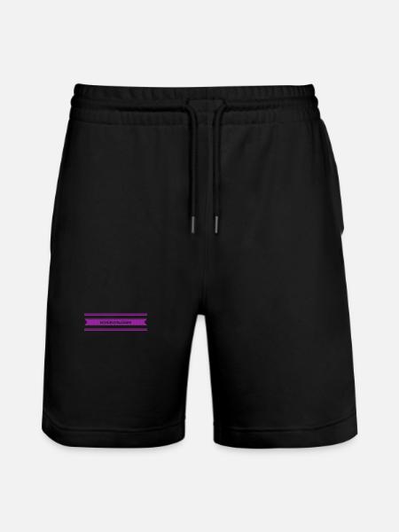 ich bin ein Verführer - Stanley/Stella Unisex Bio Joggingshorts Trainer  - Schwarz