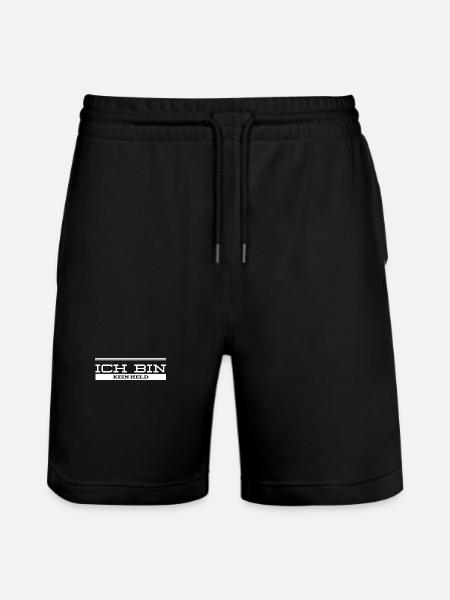 Helden sind out - Stanley/Stella Unisex Bio Joggingshorts Trainer  - Schwarz