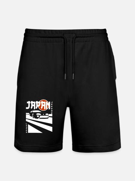 Japan Legend – JDM Auto Power - Stanley/Stella Trainer Unisex Organic Jogging Shorts - black