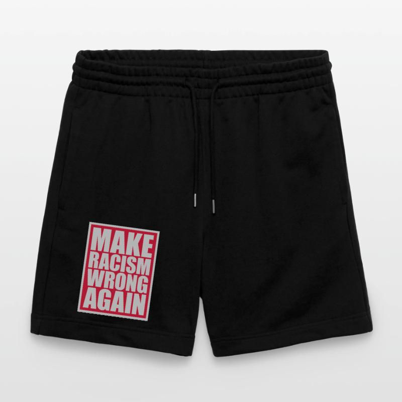 make racism wrong again Stanley/Stella Unisex Bio Joggingshorts Trainer 