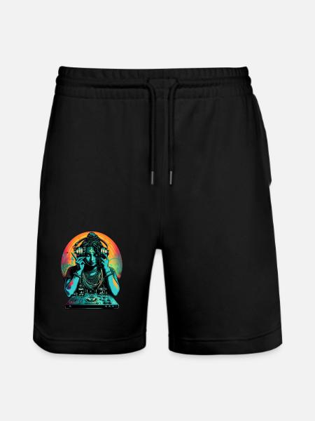 Déesse DJ - Short de jogging bio TRAINER Stanley/Stella unisexe - noir