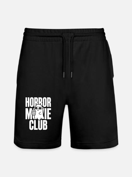 Horror Movie Club Ghost - Stanley/Stella Trainer Unisex Organic Jogging Shorts - black