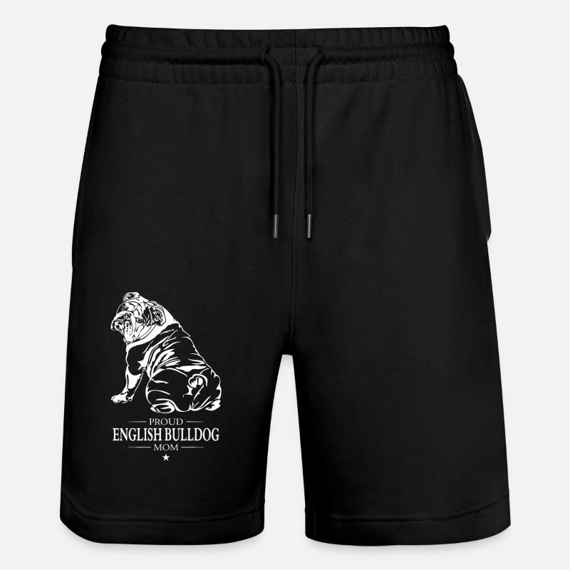 Bouledogue anglais Chiens Wilsigns - Short de jogging bio TRAINER Stanley/Stella unisexe - noir