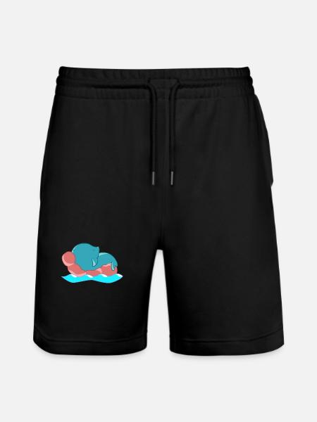 Sommer - Stanley/Stella Unisex Bio Joggingshorts Trainer  - Schwarz