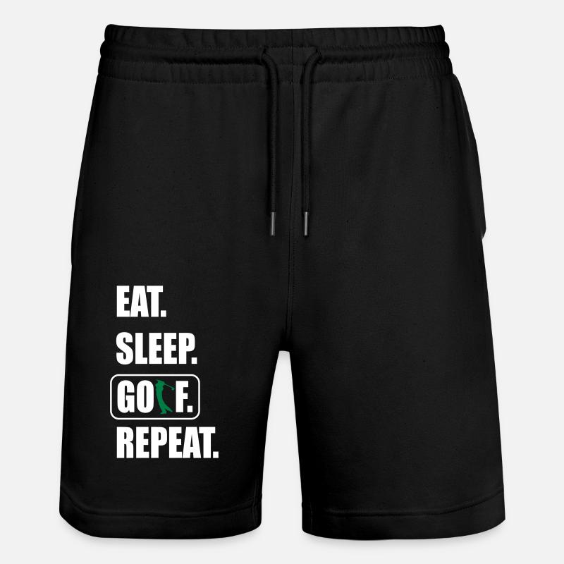 Golf - Short de jogging bio TRAINER Stanley/Stella unisexe - noir