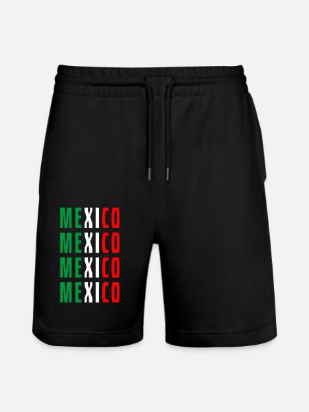 Mexico Mexico Mexico Mexico - Stanley/Stella Unisex Bio Joggingshorts Trainer  - Schwarz