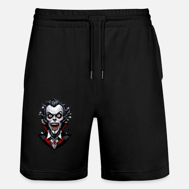 un vampire souriant 2 - Short de jogging bio TRAINER Stanley/Stella unisexe - noir