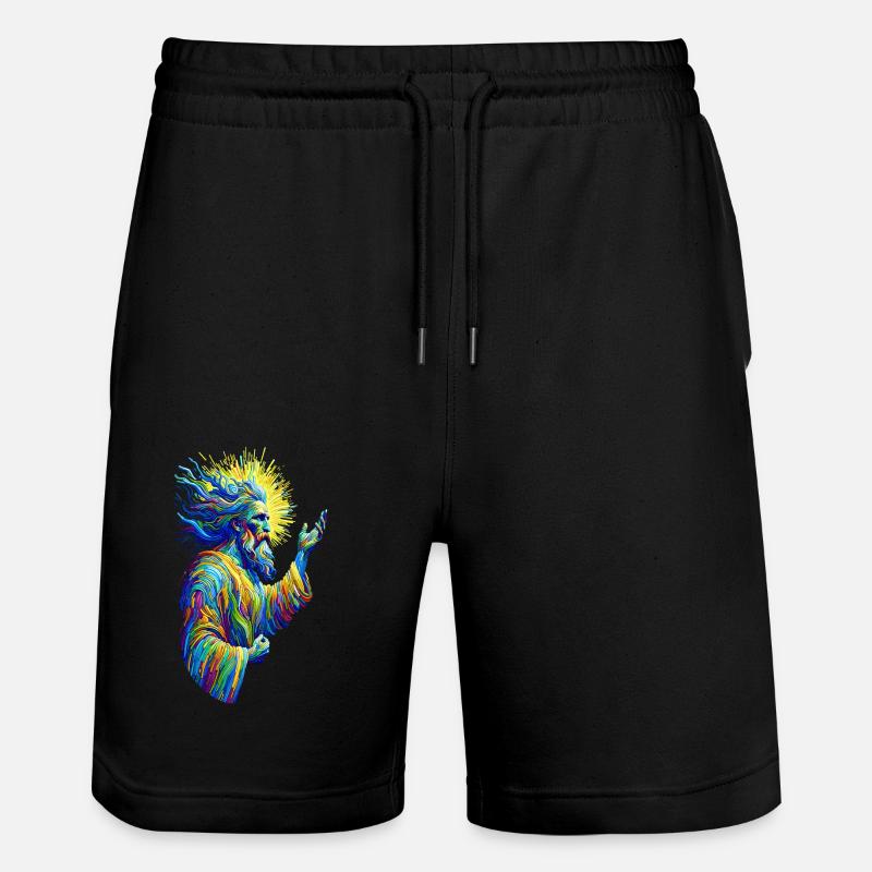 Vincent van Gogh Dieu - Short de jogging bio TRAINER Stanley/Stella unisexe - noir
