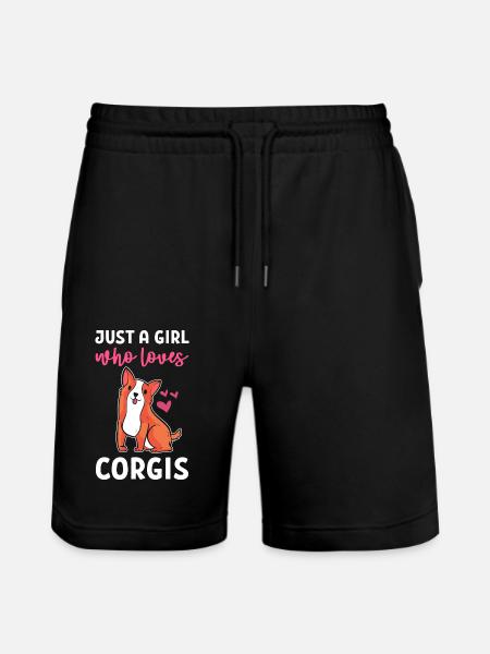 Corgi - Short de jogging bio TRAINER Stanley/Stella unisexe - noir