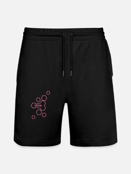 Name Ilyas - Stanley/Stella Unisex Bio Joggingshorts Trainer  - Schwarz