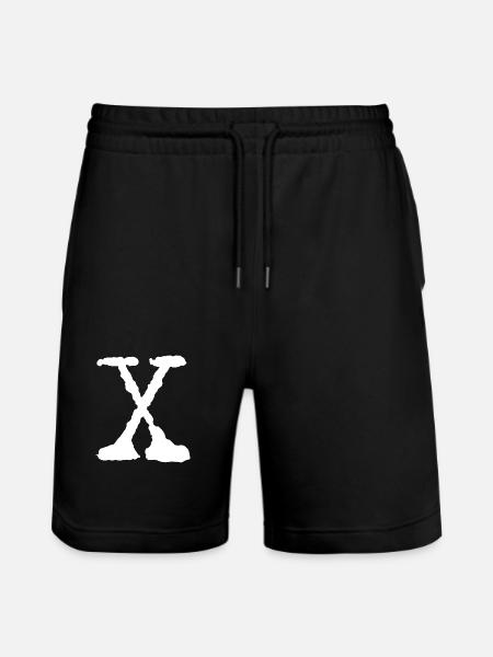 X - Stanley/Stella Trainer Unisex Organic Jogging Shorts - black