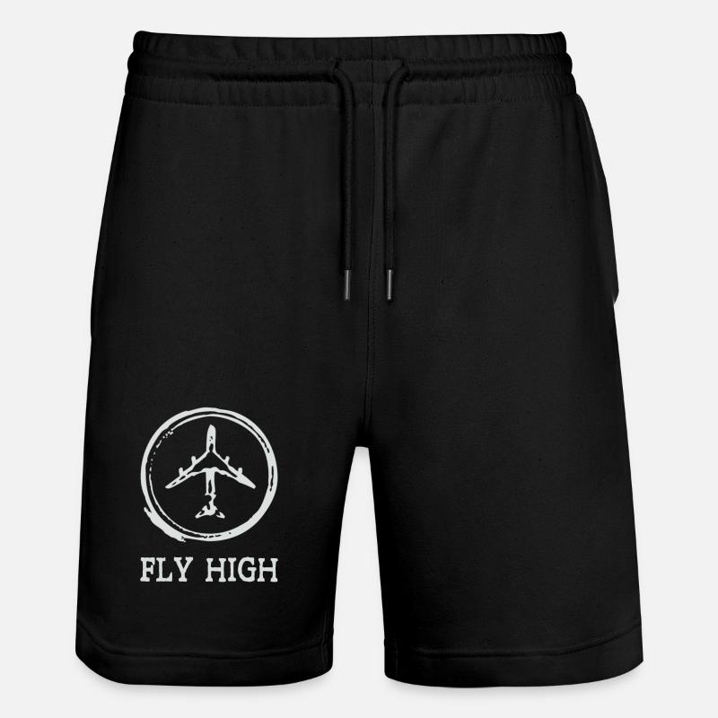 Avion - Short de jogging bio TRAINER Stanley/Stella unisexe - noir