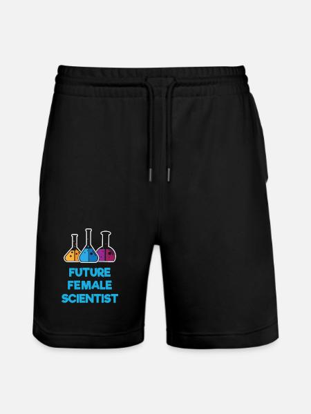 Futures femmes scientifiques - Short de jogging bio TRAINER Stanley/Stella unisexe - noir