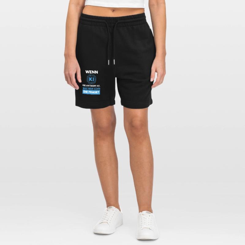 Artificial Intelligence Question Answer Saying Stanley/Stella Trainer Unisex Organic Jogging Shorts