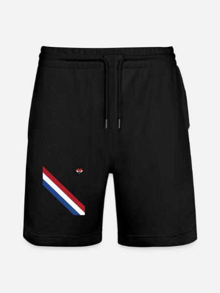 Great Dutch victory - Stanley/Stella Trainer Unisex Organic Jogging Shorts - black