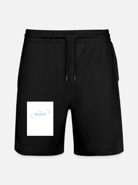 Inspirational Design Personal Empowerment - Stanley/Stella Trainer Unisex Organic Jogging Shorts - black