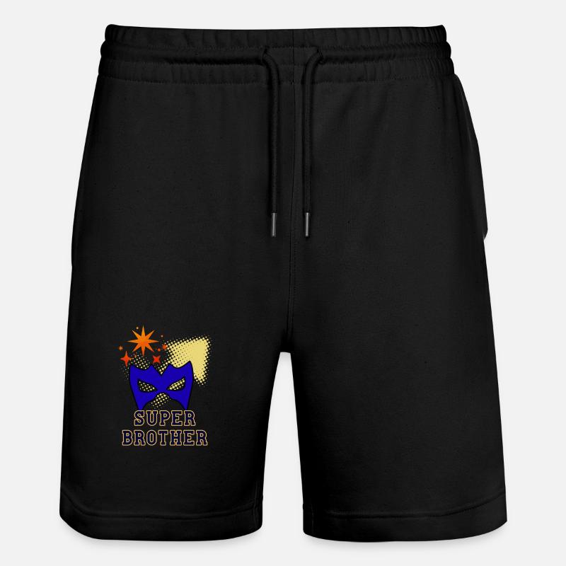 Super frère - Short de jogging bio TRAINER Stanley/Stella unisexe - noir
