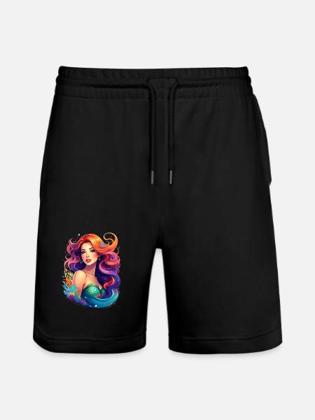 Sirène sexy - Short de jogging bio TRAINER Stanley/Stella unisexe - noir