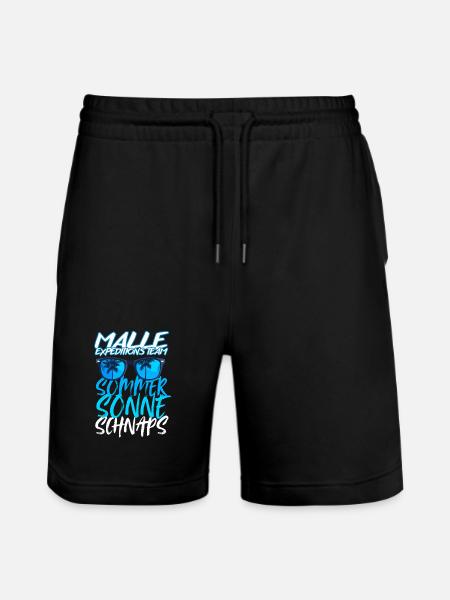 Malle Expeditions Team: Summer Sun Schnapps - Stanley/Stella Trainer Unisex Organic Jogging Shorts - black