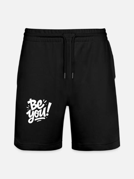 Sois juste toi-même - Short de jogging bio TRAINER Stanley/Stella unisexe - noir