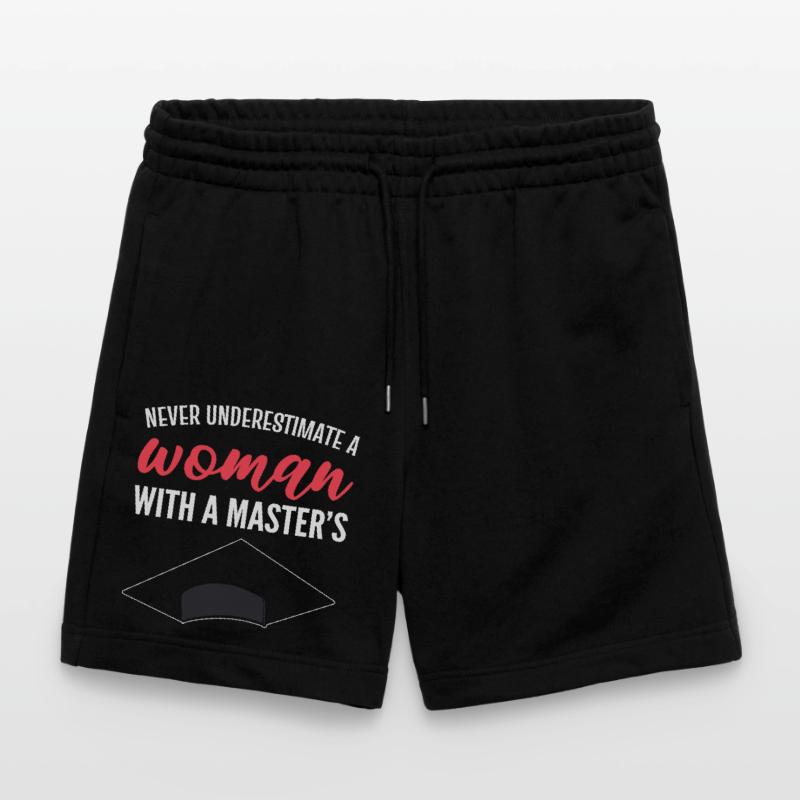 Master Studium Abschlussfeier Stanley/Stella Unisex Bio Joggingshorts Trainer 
