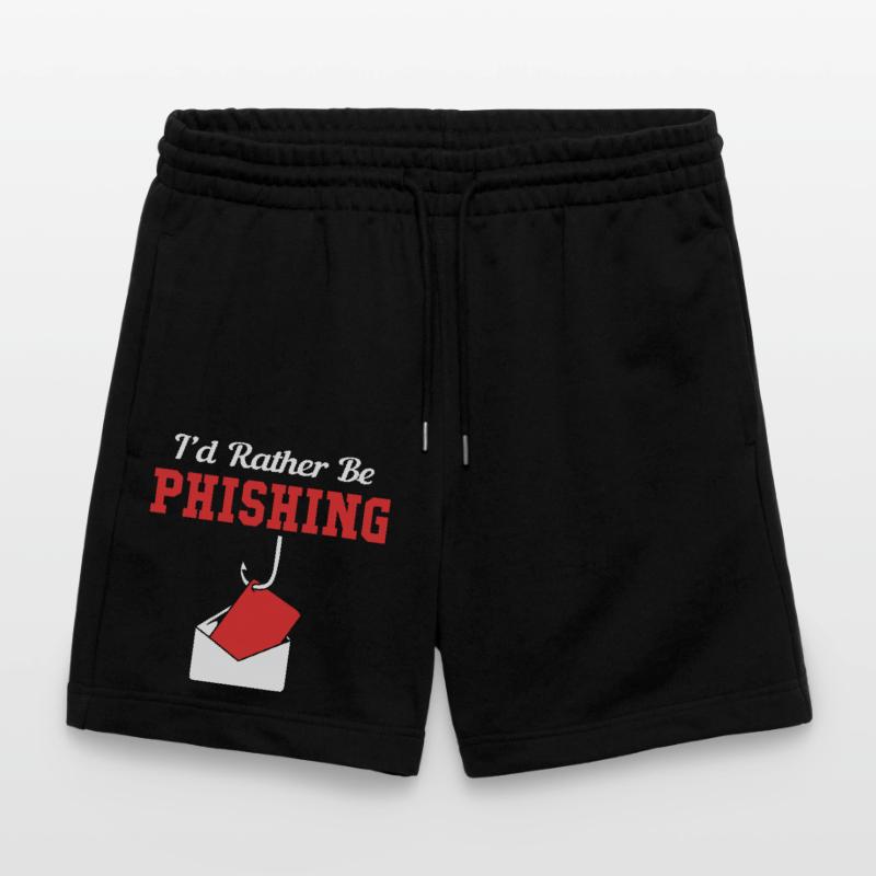 Cybersecurity Cyber Programmer Hacker Stanley/Stella Trainer Unisex Organic Jogging Shorts