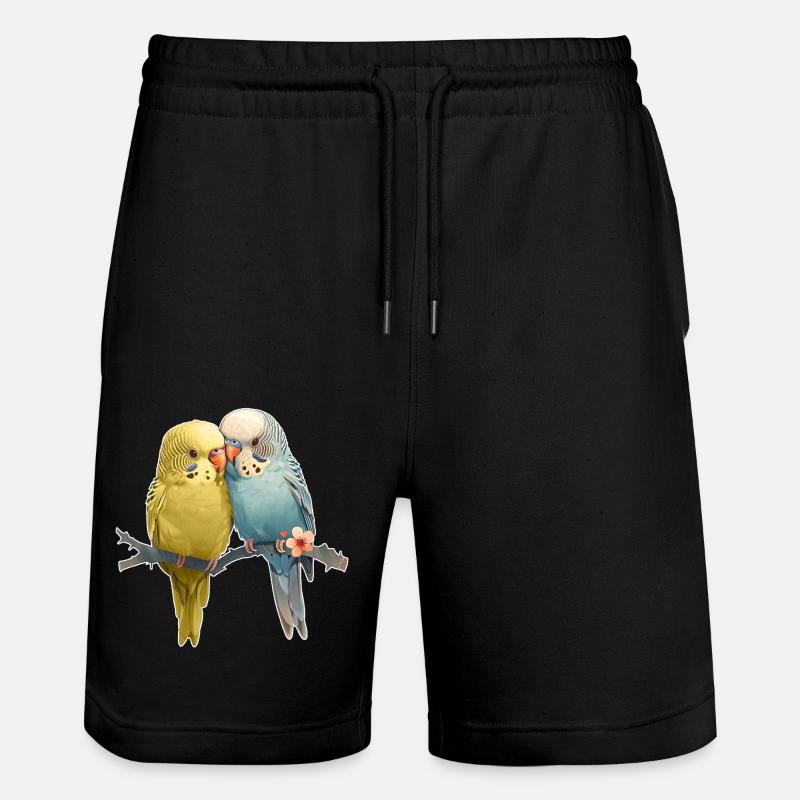 Budgies - Short de jogging bio TRAINER Stanley/Stella unisexe - noir