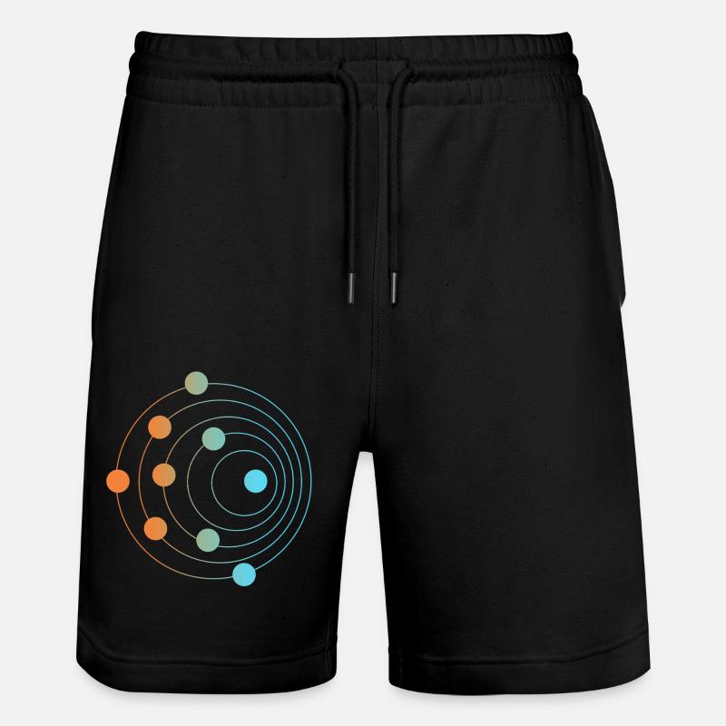 Doppler-Effekt - Stanley/Stella Unisex Bio Joggingshorts Trainer  - Schwarz
