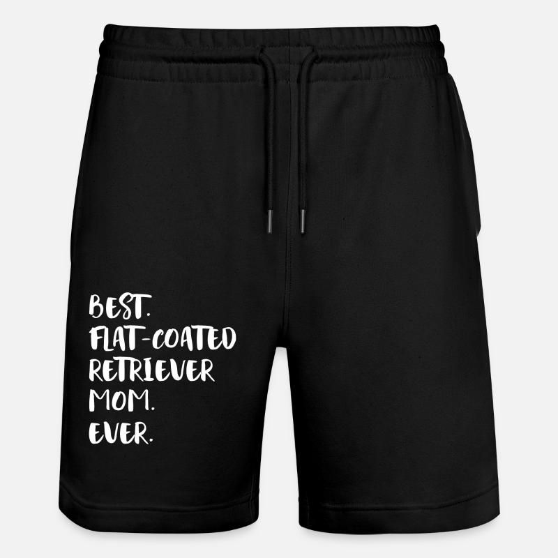 Retriever à poil plat - Short de jogging bio TRAINER Stanley/Stella unisexe - noir