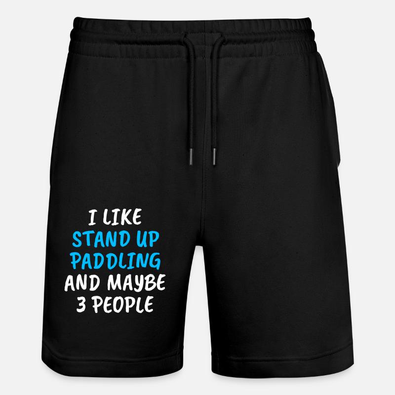 Stand up paddle - Short de jogging bio TRAINER Stanley/Stella unisexe - noir