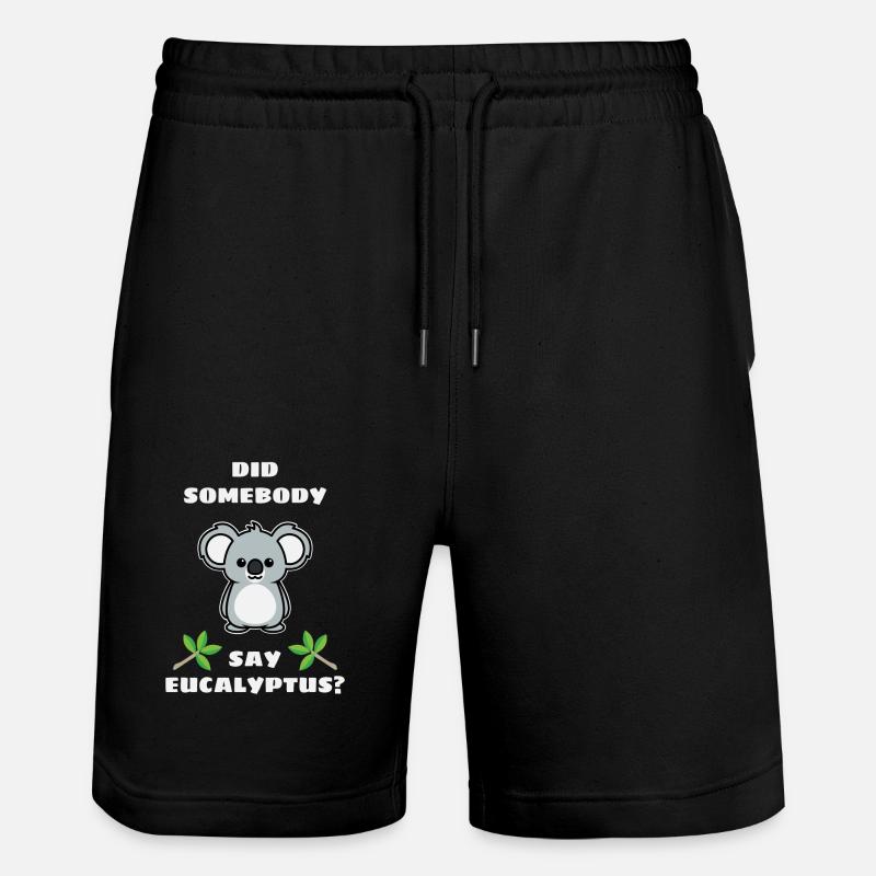 Koala - Short de jogging bio TRAINER Stanley/Stella unisexe - noir